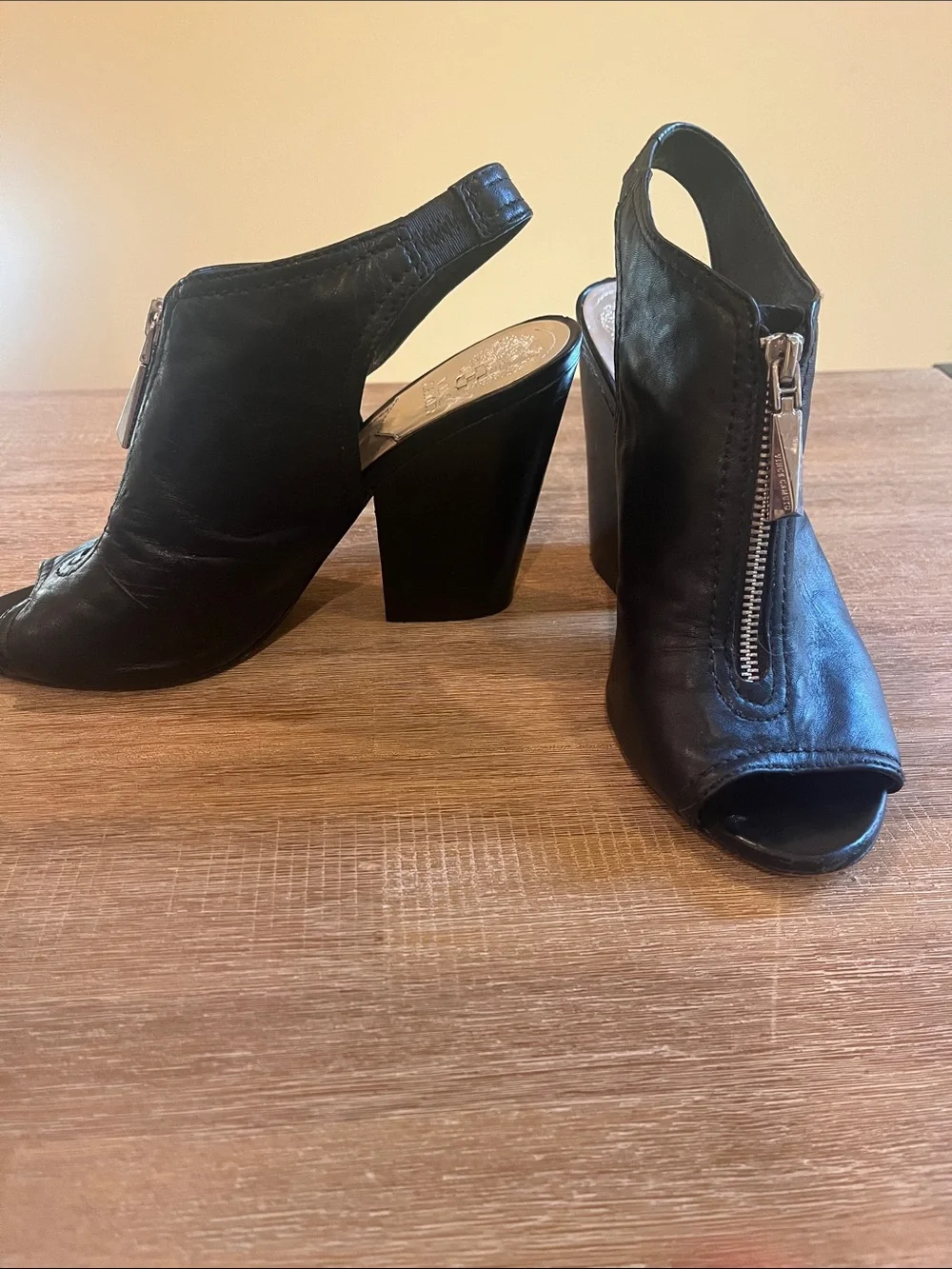 Vince Camuto Leather Heels